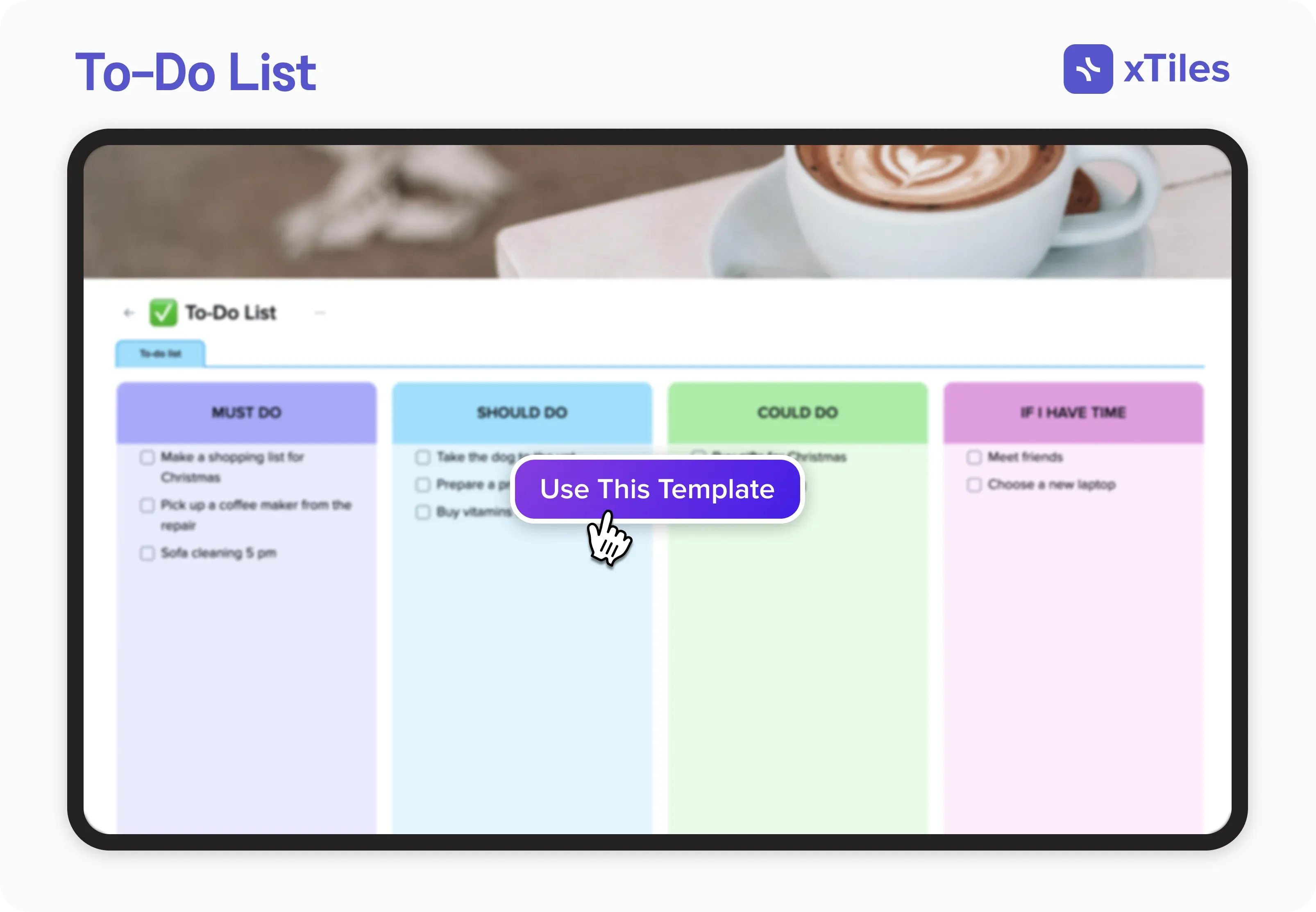 4. xTiles To-Do List Template — illustration