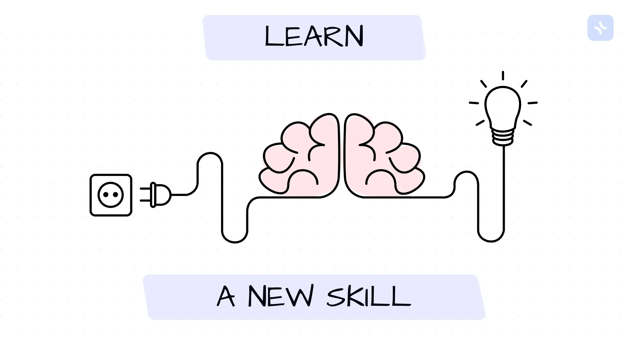 1. Learn a new skill — illustration