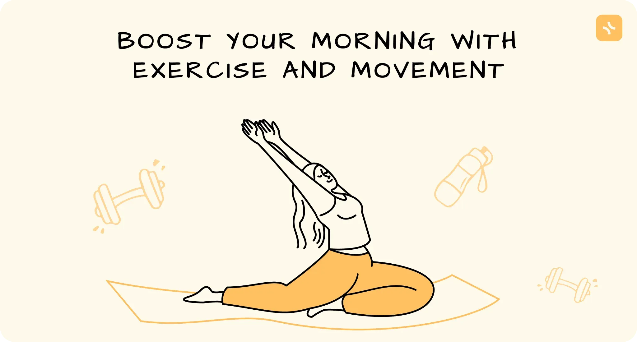 3. Exercise and movement — illustration