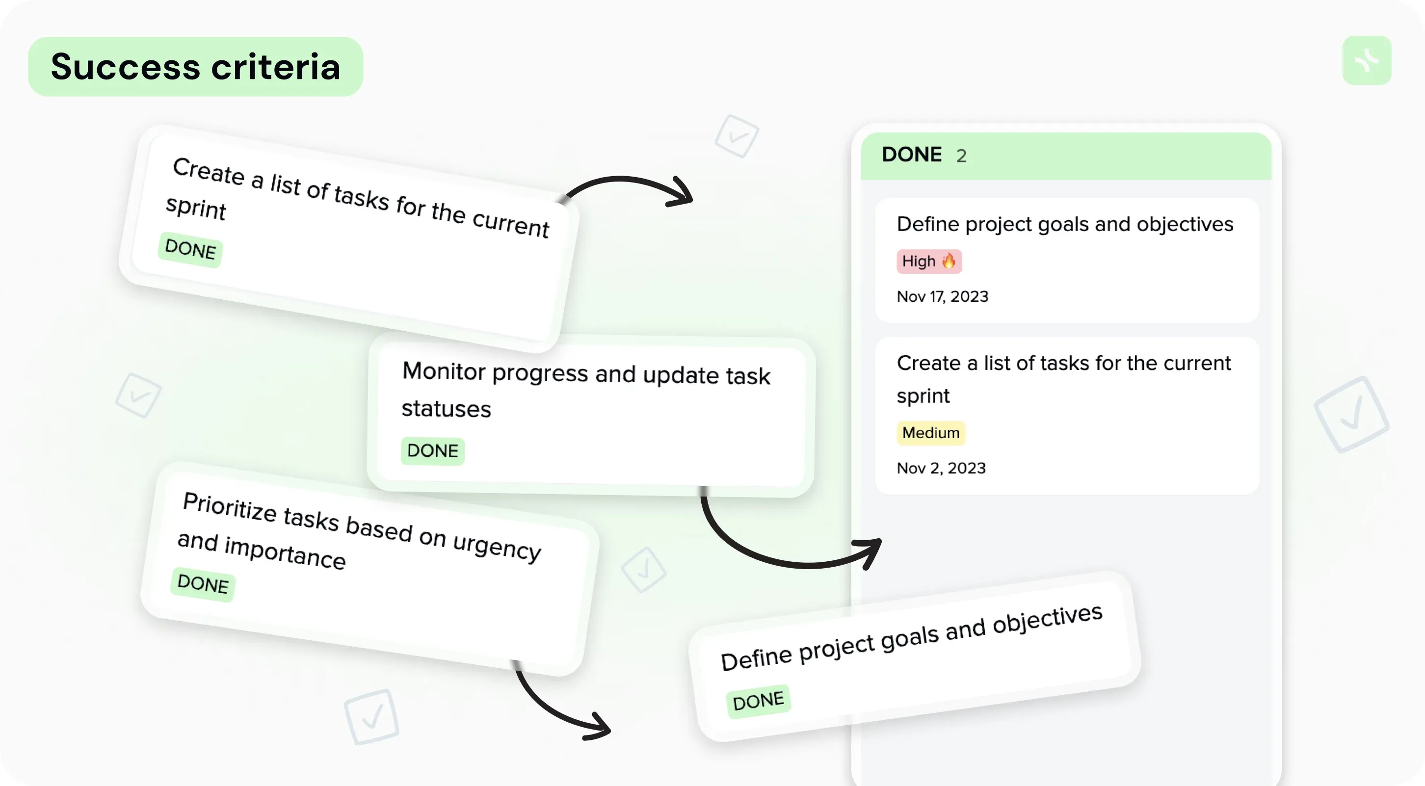 Creating clear project briefs — illustration