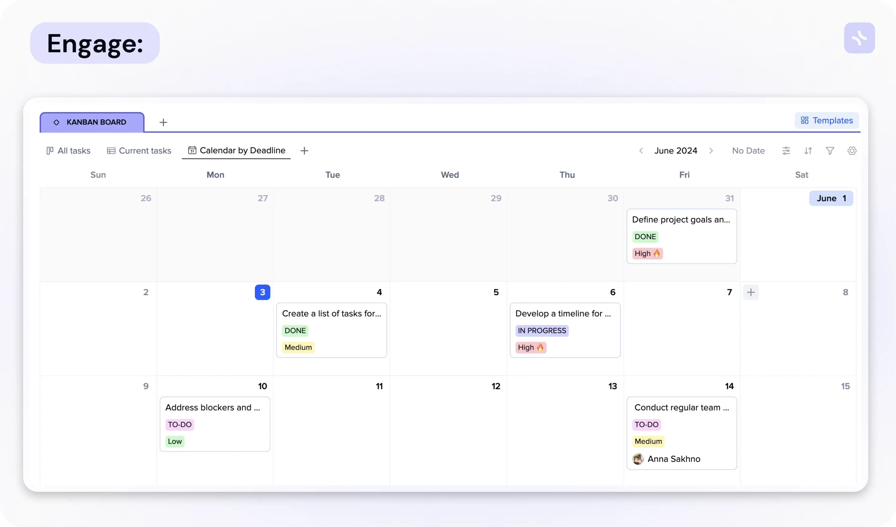 Step-by-step GTD method practice — illustration