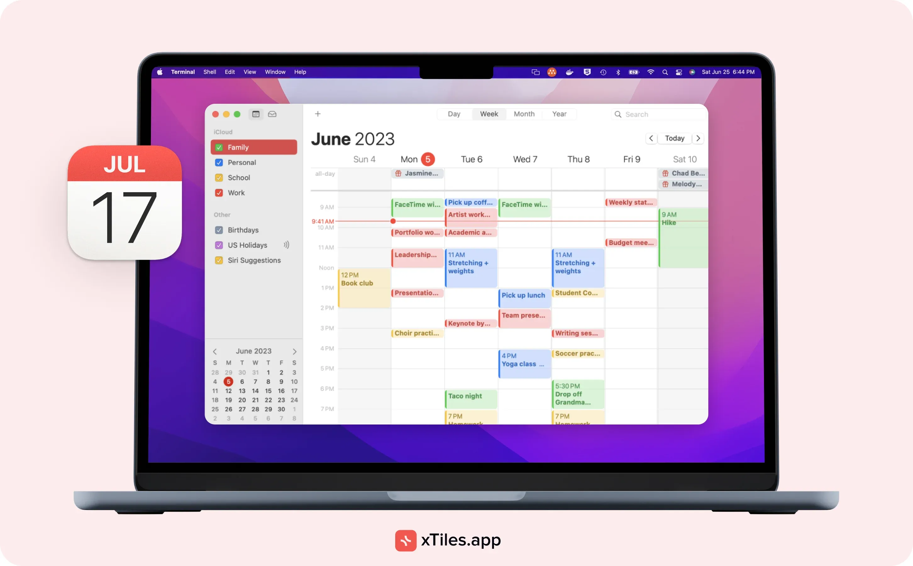 Calendar: the seamless and secure scheduling app for Mac users — illustration