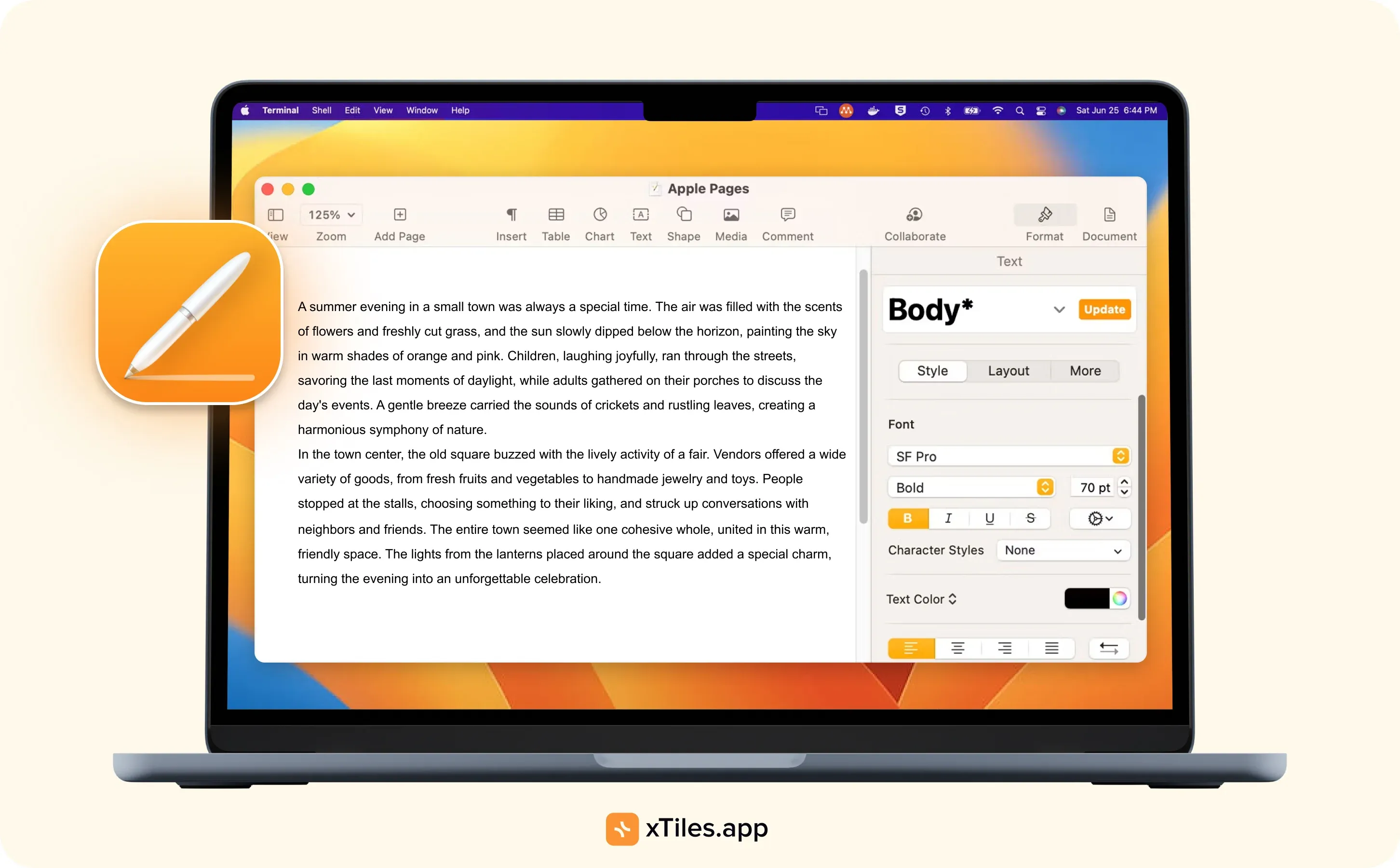 Apple Pages: the best Mac productivity app for word processing — illustration
