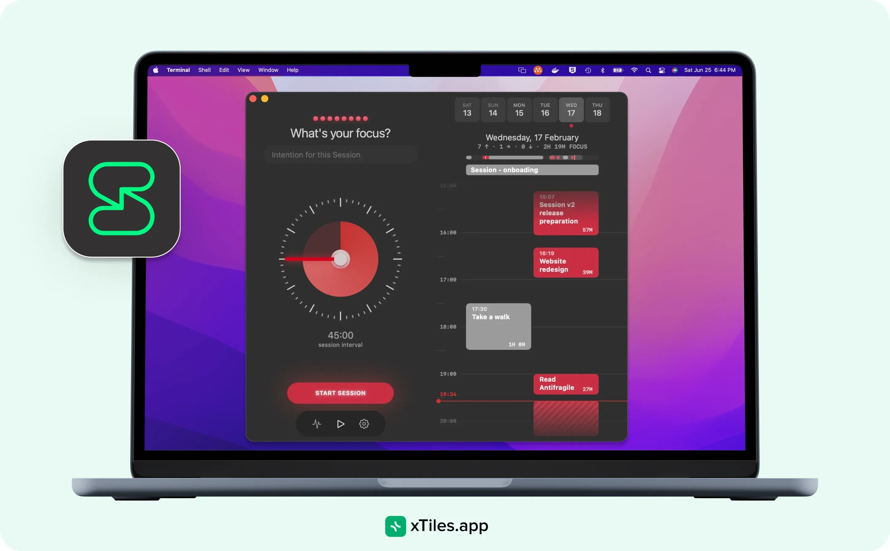 Session – Pomodoro Focus Timer: for dedicated deep work sessions — illustration