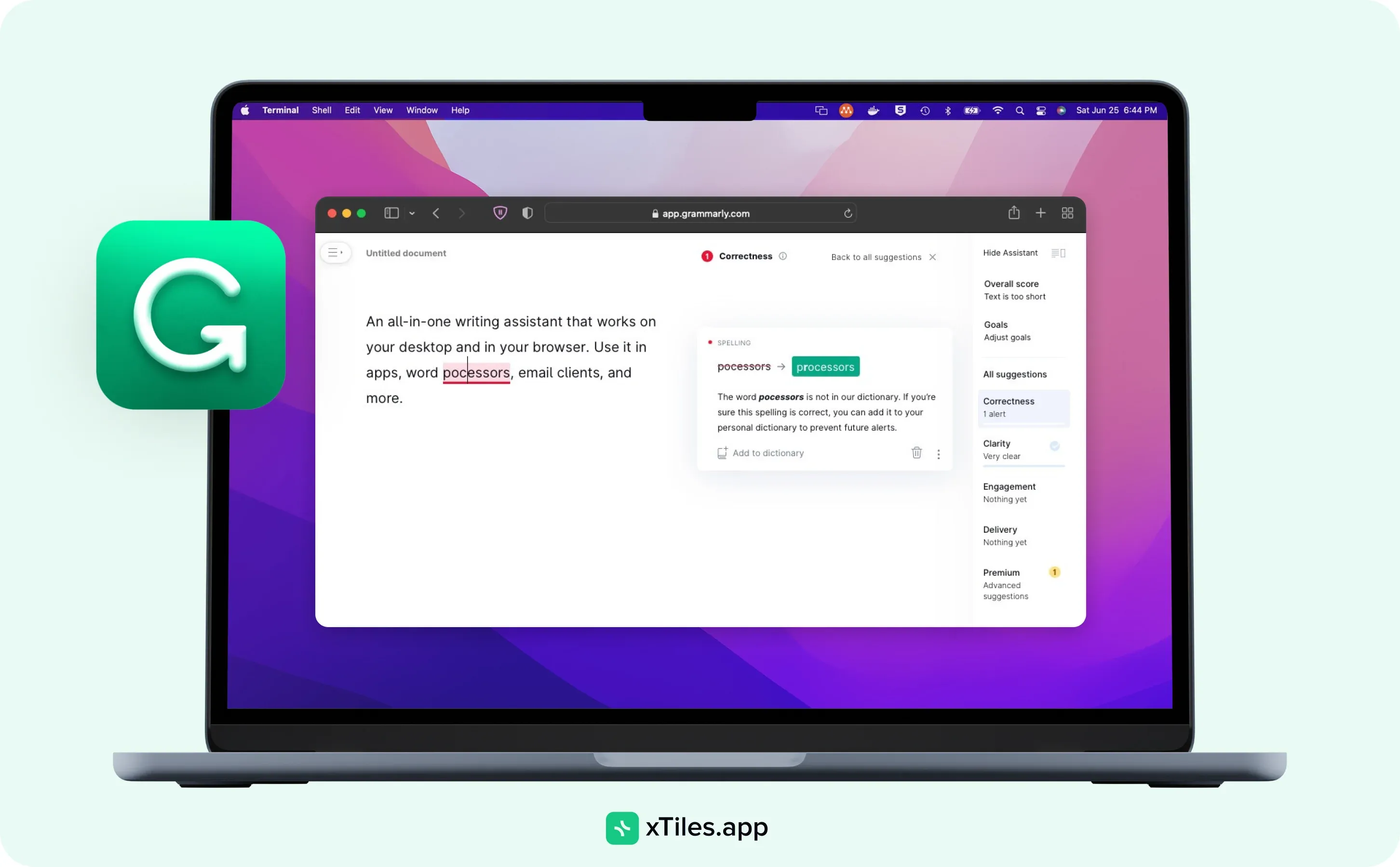 Grammarly: a writing assistant to make your texts impeccable — illustration