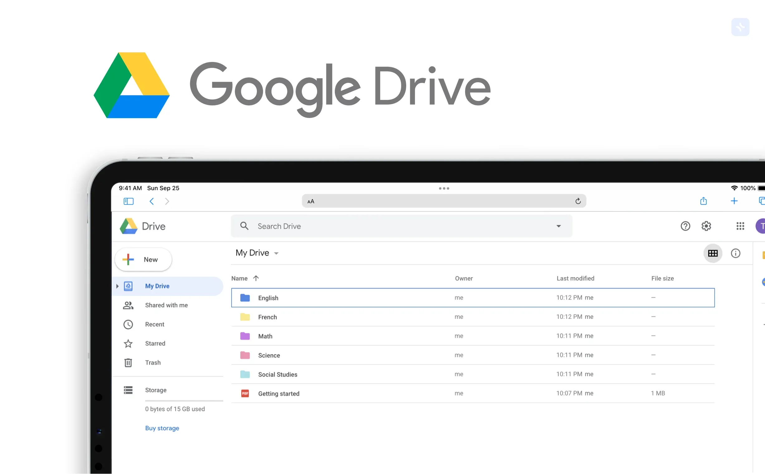 4. Google Drive — illustration
