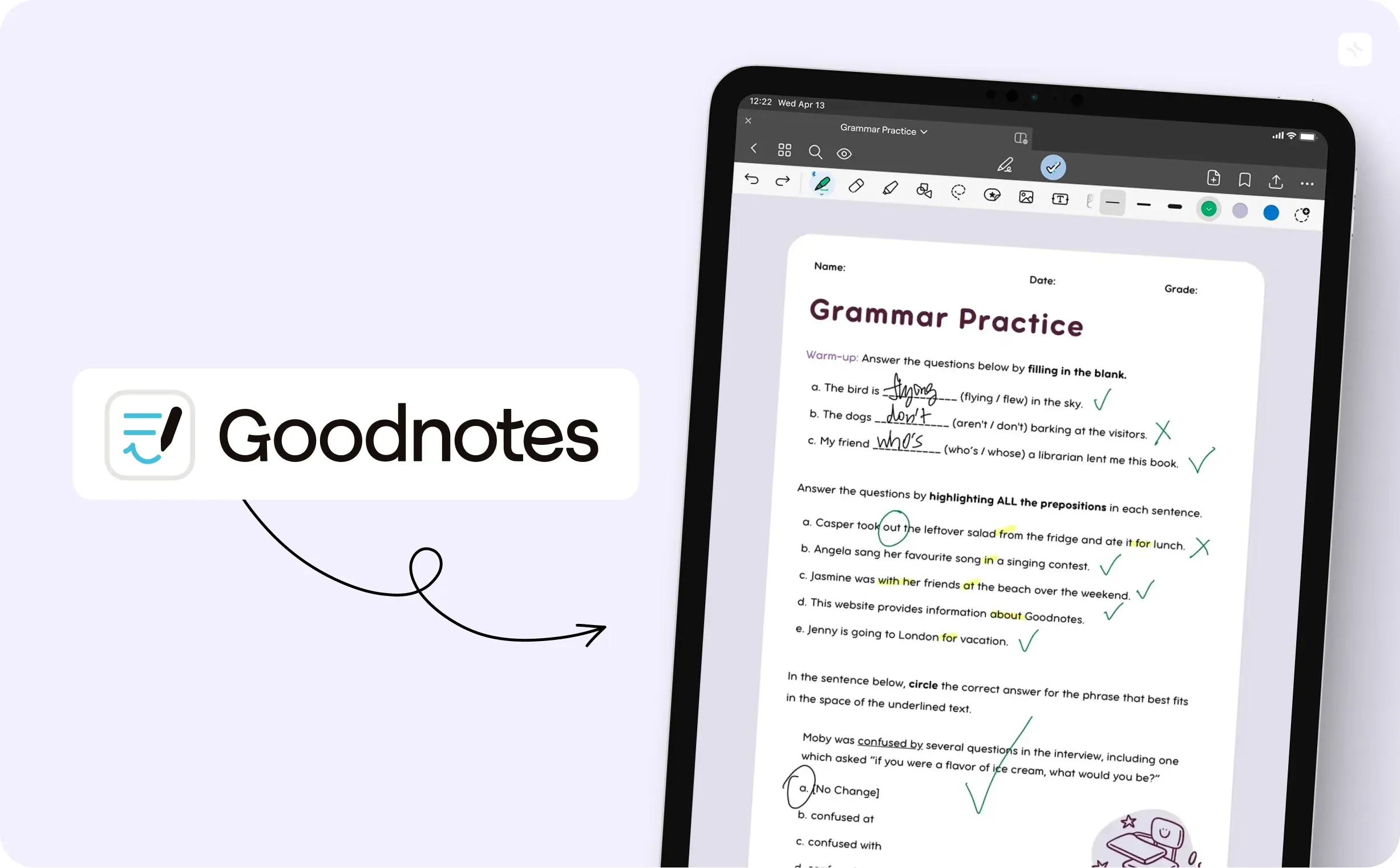 9. GoodNotes — illustration