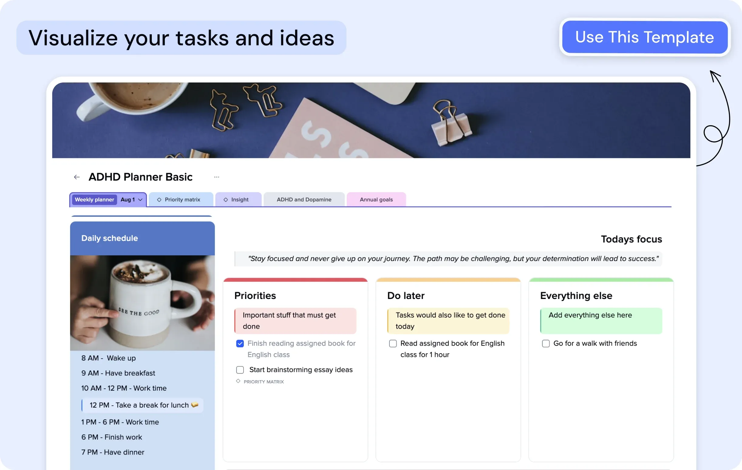 Leveraging xTiles for ADHD Productivity — illustration