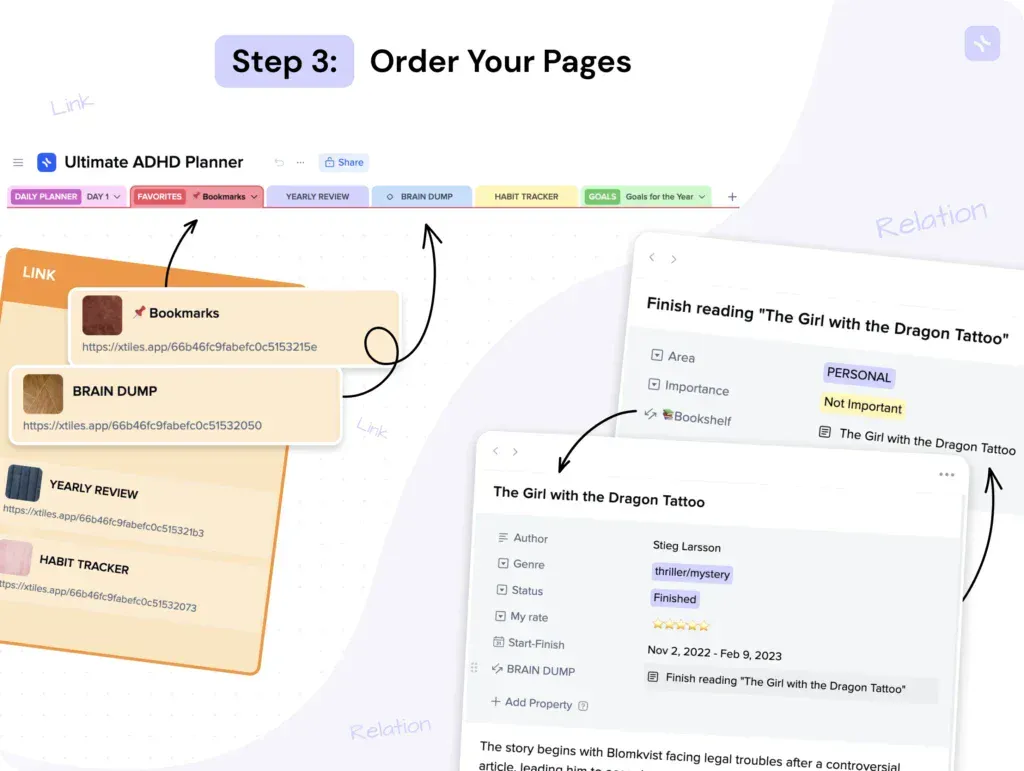 Order Your Pages